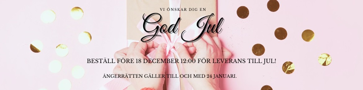 God Jul! Beställ före 18 Dec